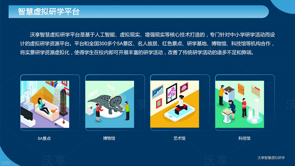VR智慧虚拟研学平台介绍